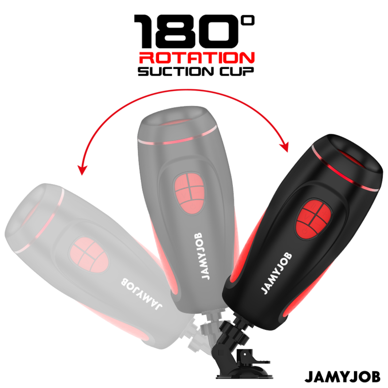JAMYJOB - MASTURBATEUR AUTOMATIQUE PYSTON BASE AVEC DILDO À TÉLÉCOMMANDE JAMYJOB