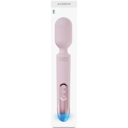 KIIROO - PROWAND VIBRATEUR WAND TÉLÉCOMMANDE + APPLICATION GRATUITE ROSE KIIROO
