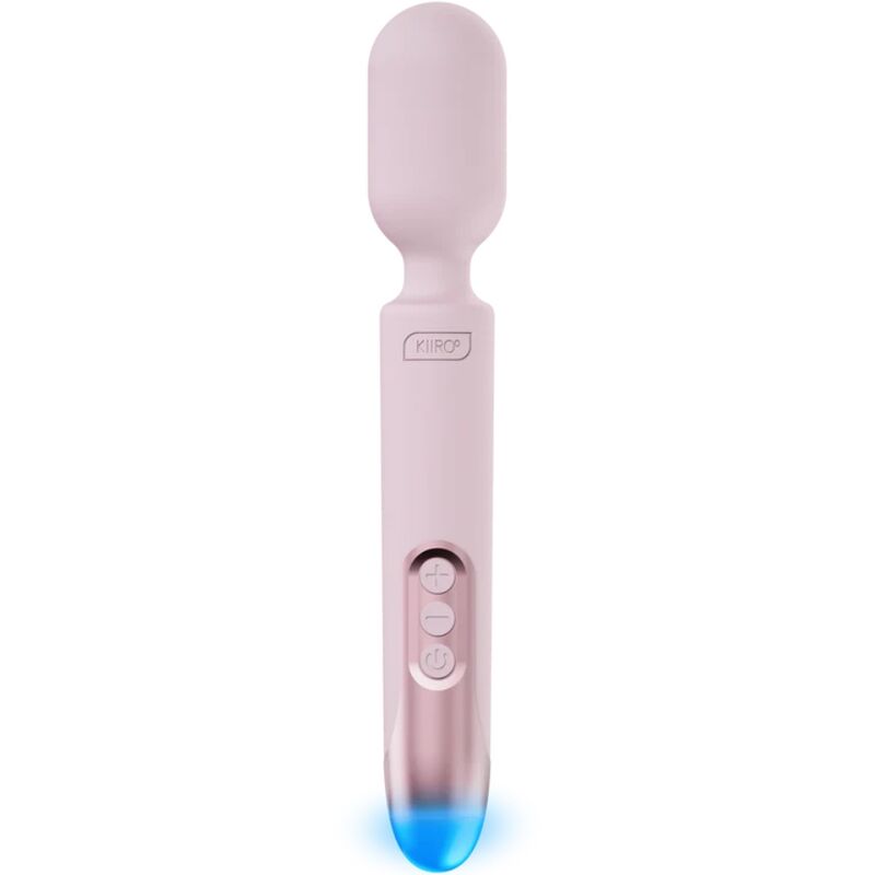 KIIROO - PROWAND VIBRATEUR WAND TÉLÉCOMMANDE + APPLICATION GRATUITE ROSE KIIROO