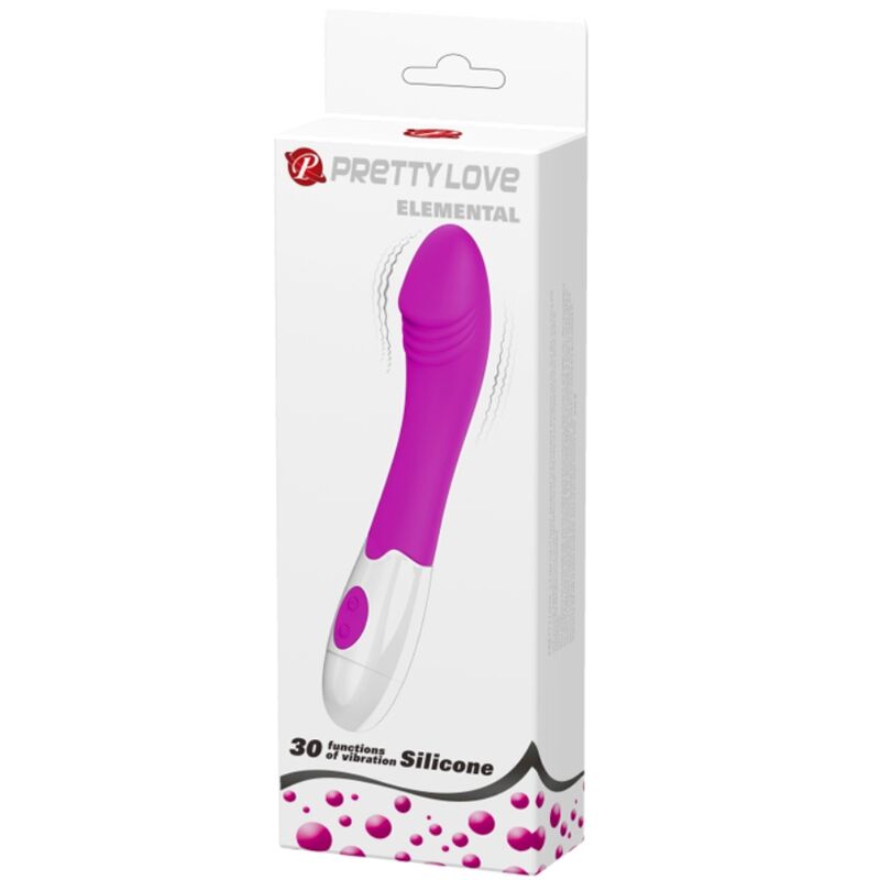PRETTY LOVE - VIBRATEUR ELEMENTAL 30 MODES DE VIBRATION VIOLET PRETTY LOVE
