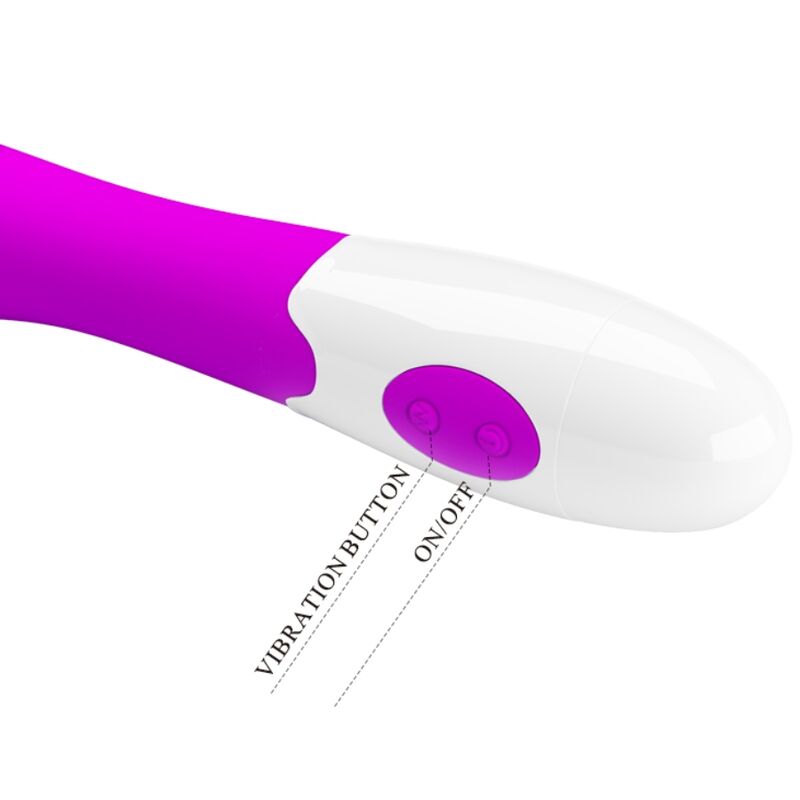 PRETTY LOVE - VIBRATEUR ELEMENTAL 30 MODES DE VIBRATION VIOLET PRETTY LOVE