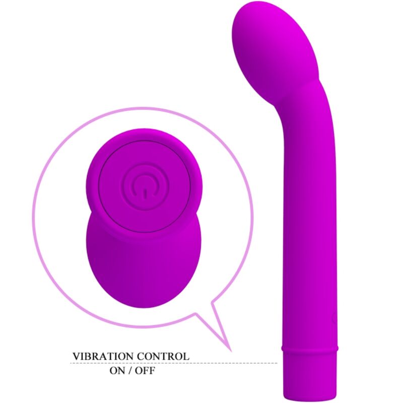 PRETTY LOVE - VIBRATEUR POINT G LOGAN 10 VIBRATIONS VIOLET PRETTY LOVE