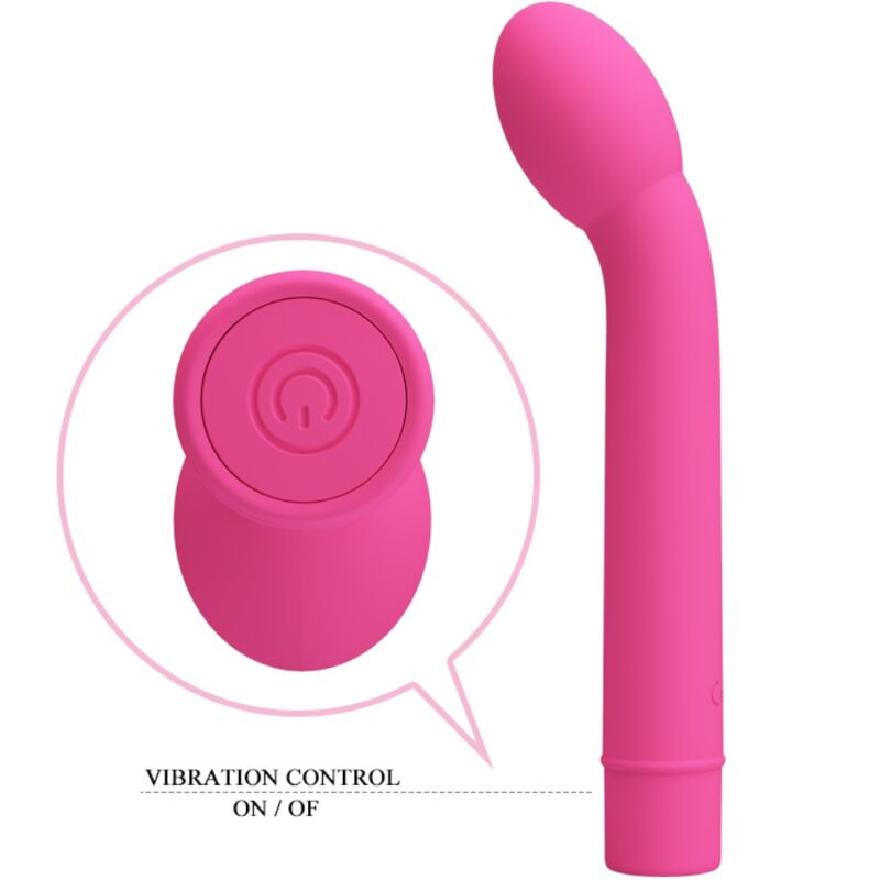 PRETTY LOVE - VIBRATEUR POINT G LOGAN 10 VIBRATIONS ROSE PRETTY LOVE