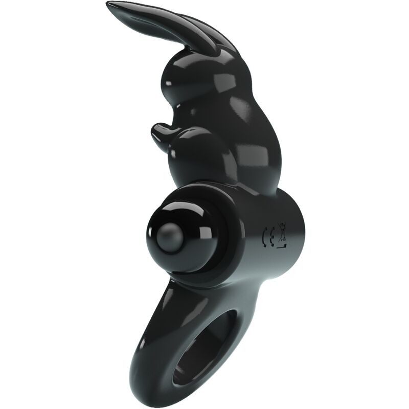 PRETTY LOVE - ANNEAU VIBRATEUR EXCITANT RABBIT 10 VIBRATIONS NOIR PRETTY LOVE