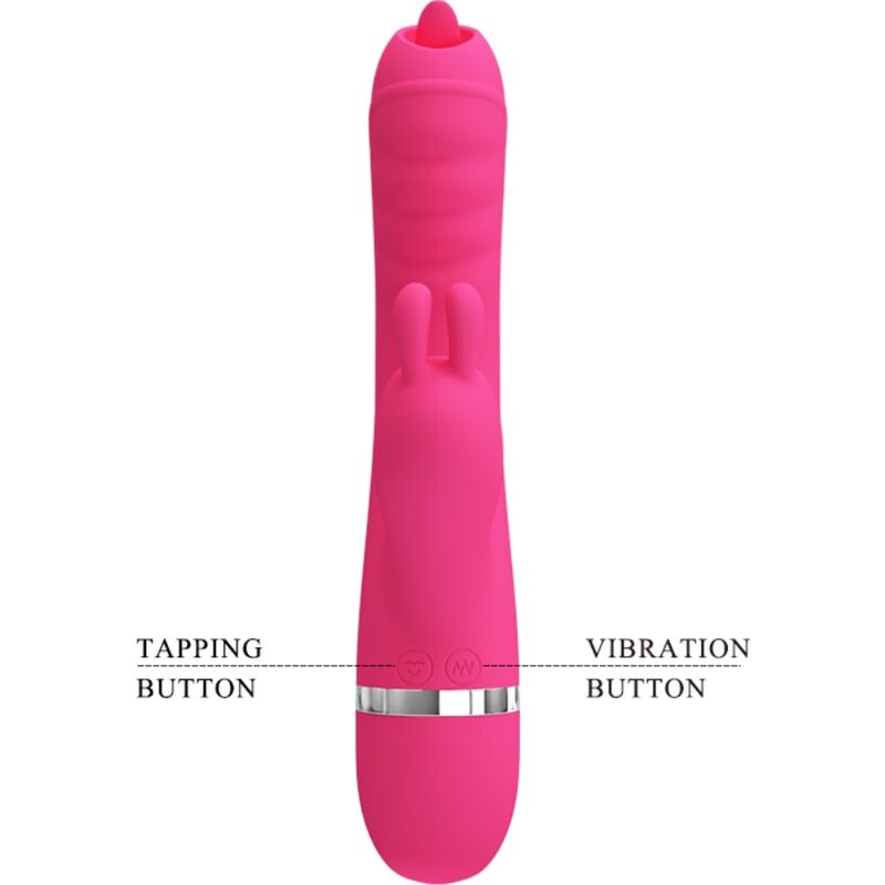 PRETTY LOVE - VIBRATEUR LAPIN MULTIFONCTION PHOENIX ROSE PRETTY LOVE