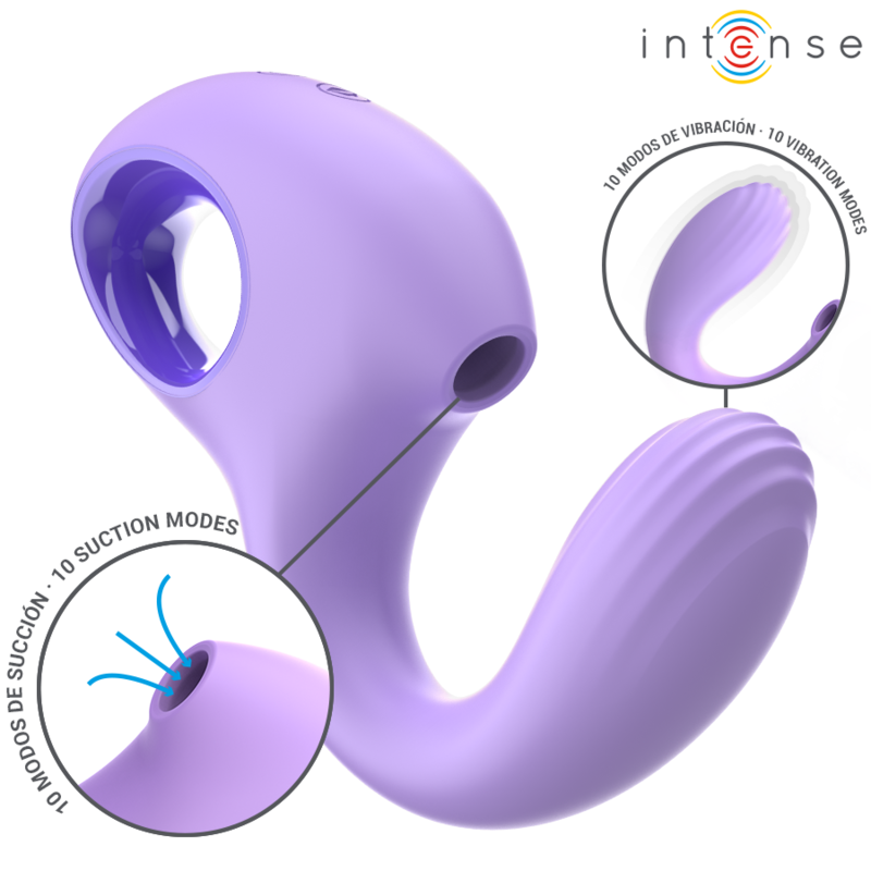 INTENSE - BAXTER VIBRATEUR & STIMULATEUR VIOLET INTENSE FUN