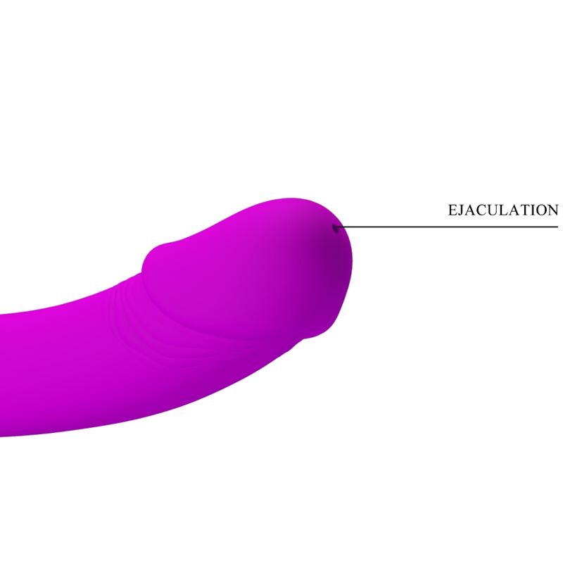 PRETTY LOVE - STIMULATEUR DOUBLE STRAP-ON KELPIE VIOLET PRETTY LOVE