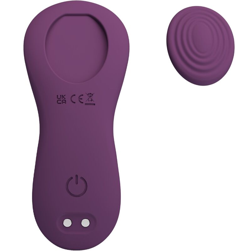PRETTY LOVE - MANE LAY ON MASSEUR DE CLITORIS 10 VIBRATIONS TÉLÉCOMMANDE VIOLET PRETTY LOVE