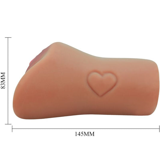 CRAZY BULL - CONCEPTION DE VAGIN ET D'ANUS ÉCARLATE AVEC UNE CHAIR EN FORME DE CŒUR CRAZY BULL