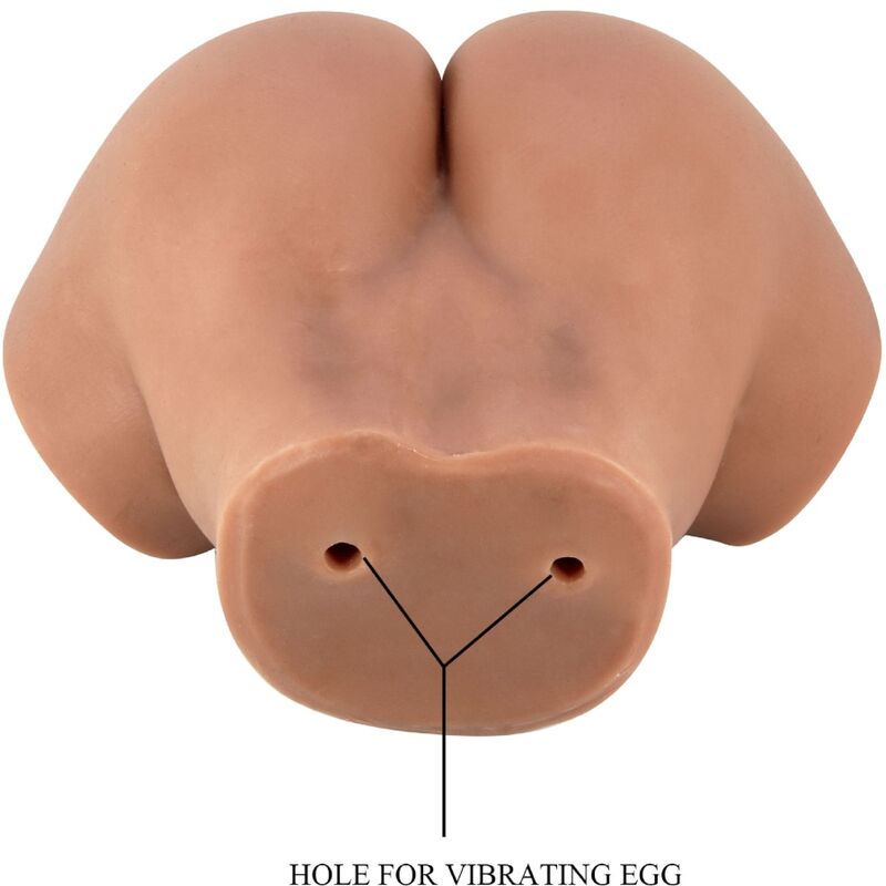 CRAZY BULL - HAILEY VIBRATEUR FESSIER AVEC CONTRÔLE RÉALISTE DU VAGIN ET DE L'ANUS À TÉLÉCOMMANDE CRAZY BULL