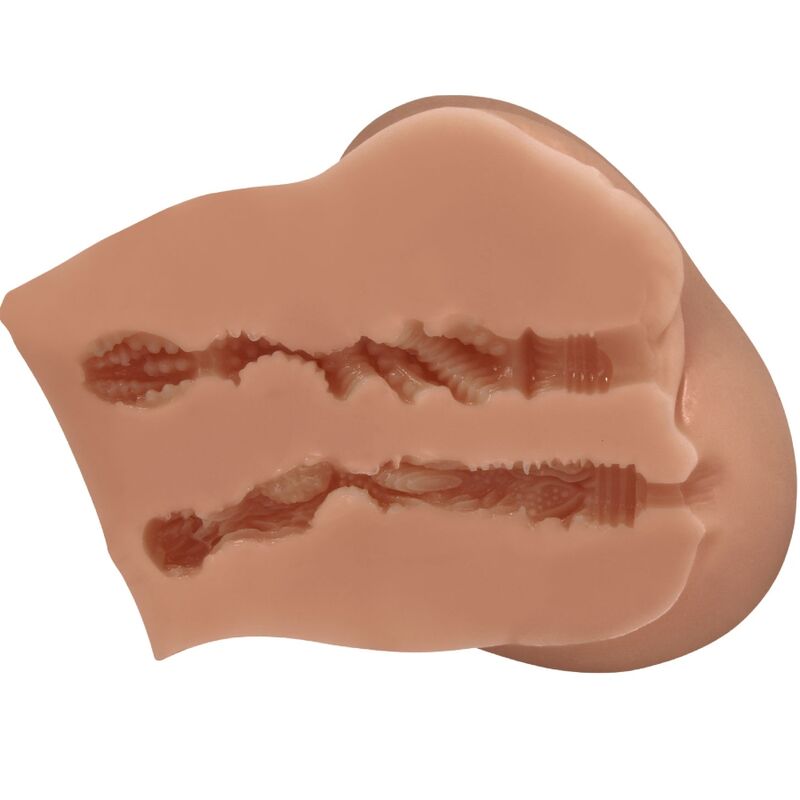 CRAZY BULL - LUNA VIBRATEUR FESSIER AVEC CONTRÔLE RÉALISTE DU VAGIN ET DE L'ANUS À TÉLÉCOMMANDE CRAZY BULL