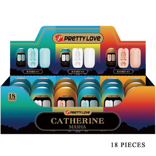 PRETTY LOVE - MASHA PACK 18 DIFFÉRENTS MASCRUBATEURS HOMMES PRETTY LOVE
