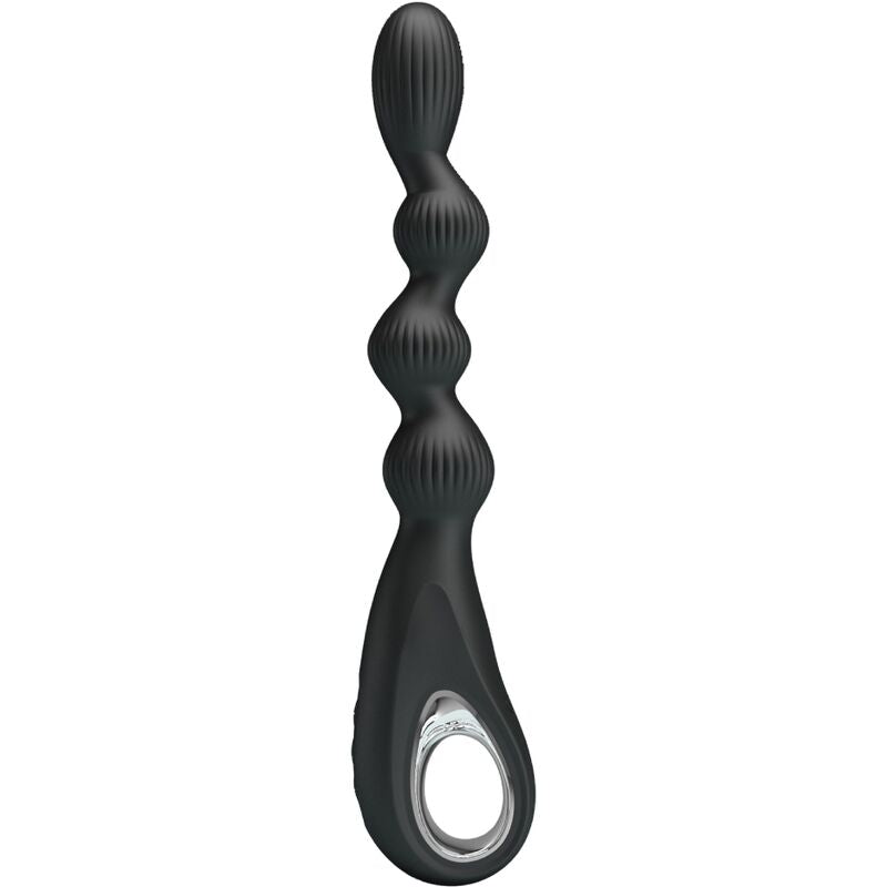 PRETTY LOVE - VIBRATEUR ANAL FEDERER 12 VIBRATIONS NOIR PRETTY LOVE