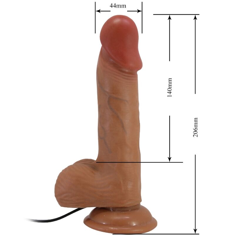 BAILE - CATOBLEPAS VIBRATEUR RÉALISTE 20,6 CM FLESH TÉLÉCOMMANDE BAILE