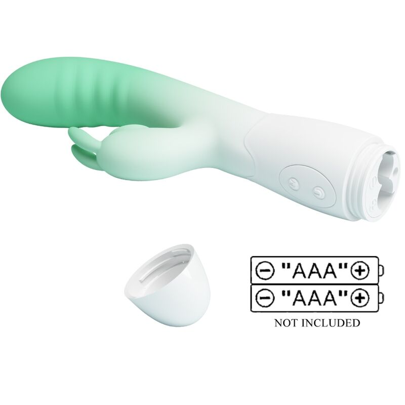 PRETTY LOVE - VIBRATEUR LAPIN CERBERUS 30 VIBRATIONS VERT PRETTY LOVE