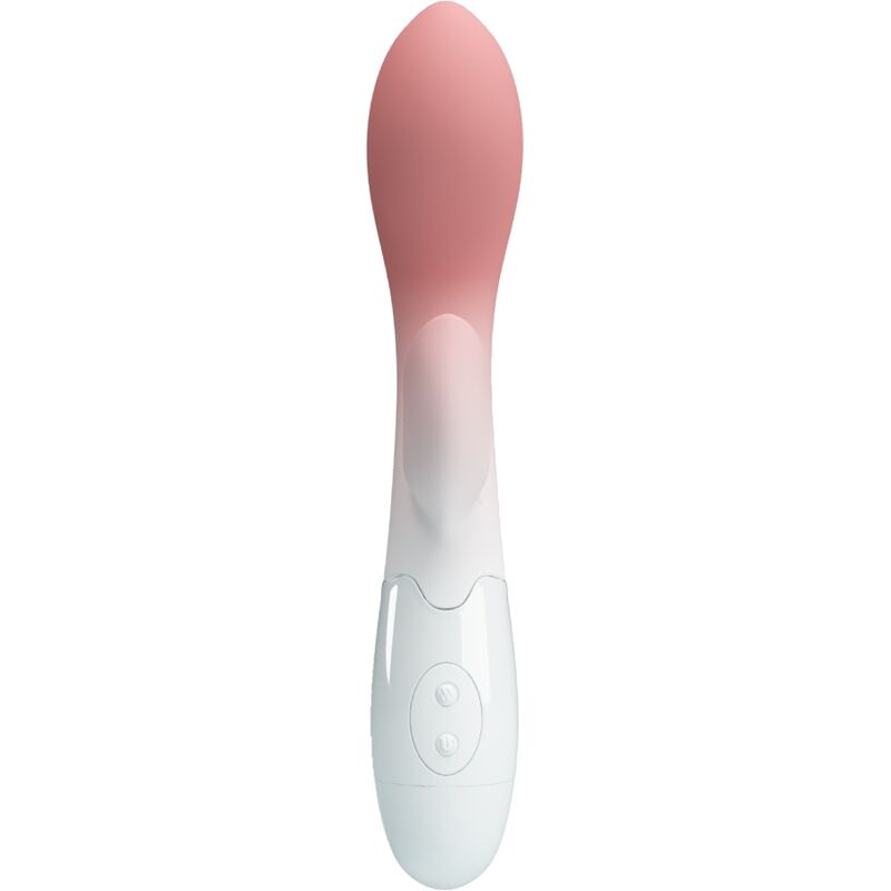 PRETTY LOVE - VIBRATEUR POINT G LUMINEUX + STIMULATEUR DE CLITORIS 30 VIBRATIONS ROSE PRETTY LOVE