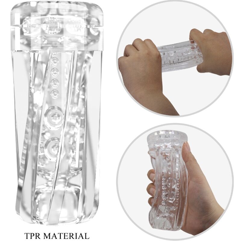 PRETTY LOVE - MASTURBATEUR HOMME TAMARA VIBRATEUR MULTI-VITESSES NOIR PRETTY LOVE