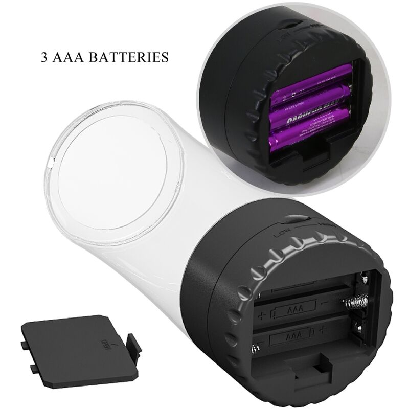 PRETTY LOVE - MASTURBATEUR HOMME TAMARA VIBRATEUR MULTI-VITESSES NOIR PRETTY LOVE