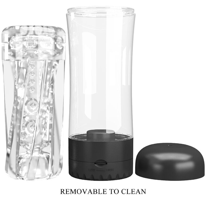 PRETTY LOVE - MASTURBATEUR HOMME TAMARA VIBRATEUR MULTI-VITESSES NOIR PRETTY LOVE