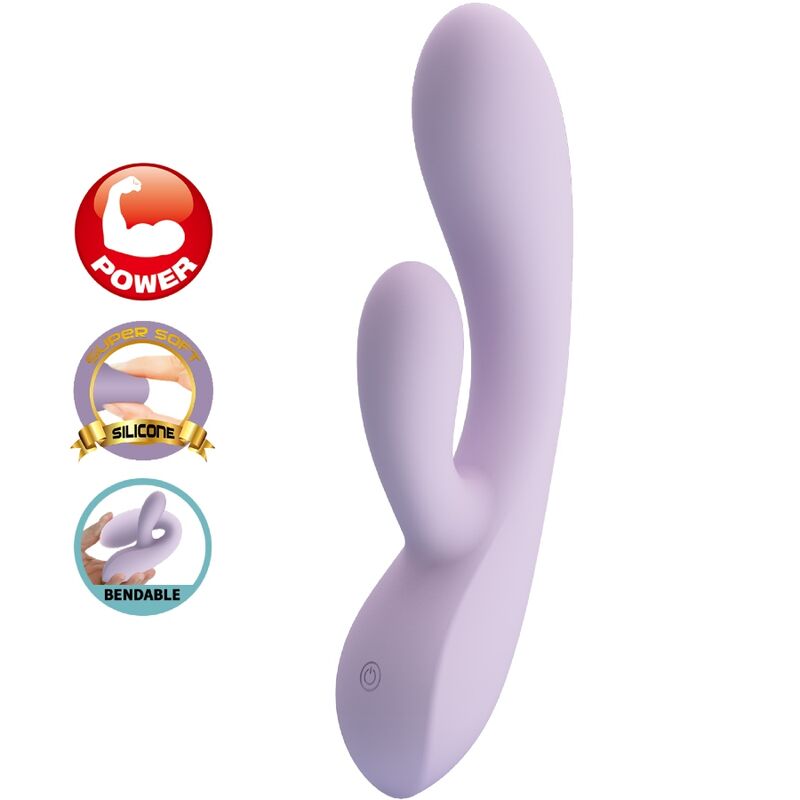 PRETTY LOVE - VIBRATEUR ROSOLYN RABBIT 10 VIBRATIONS VIOLET PRETTY LOVE