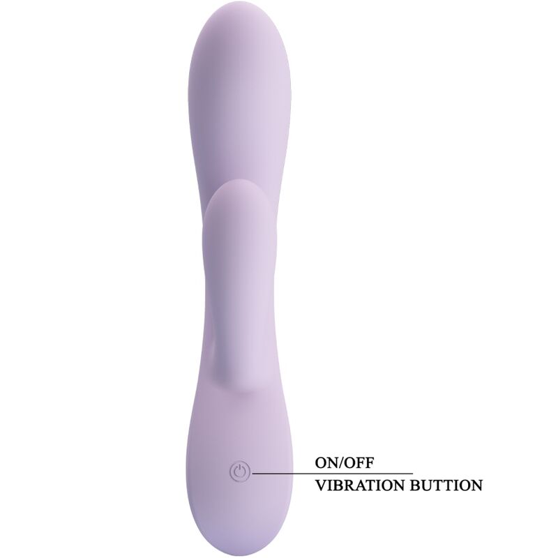PRETTY LOVE - VIBRATEUR ROSOLYN RABBIT 10 VIBRATIONS VIOLET PRETTY LOVE