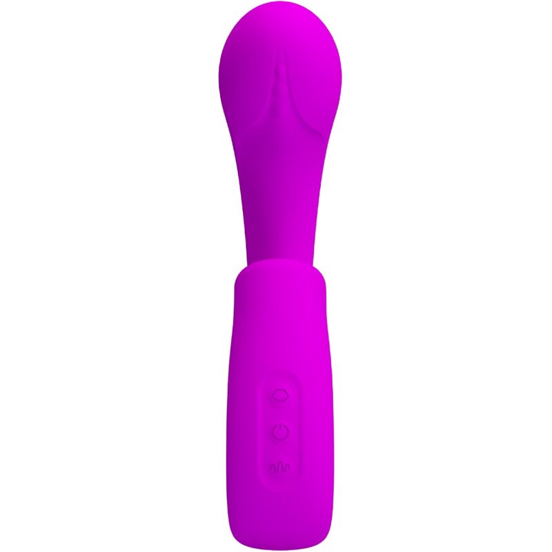PRETTY LOVE - SIBEL VIBRATEUR POINT G + STIMULATEUR CLITORIS SIBEL 10 VIBRATIONS VIOLET PRETTY LOVE
