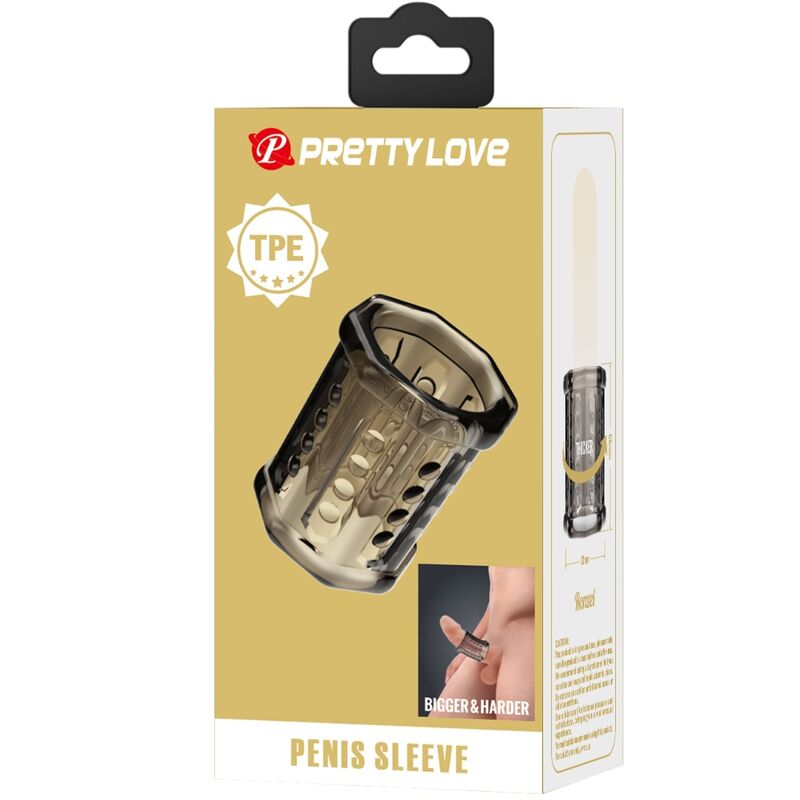PRETTY LOVE - RONAEL MANCHON PÉNIS SUPER EXTENSIBLE TRANSPARENT PRETTY LOVE