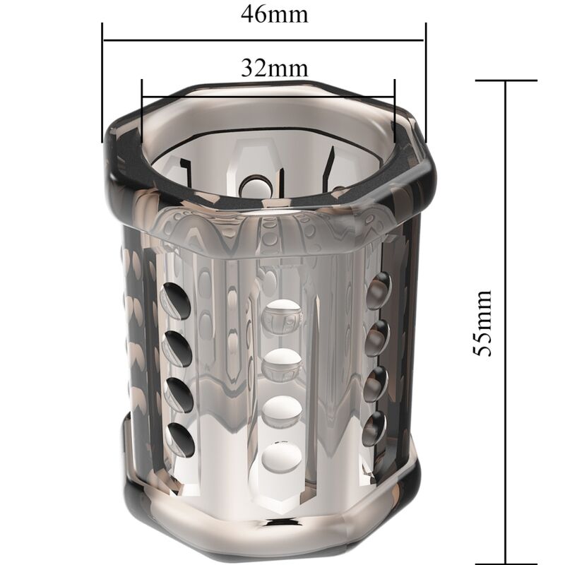 PRETTY LOVE - RONAEL MANCHON PÉNIS SUPER EXTENSIBLE TRANSPARENT PRETTY LOVE