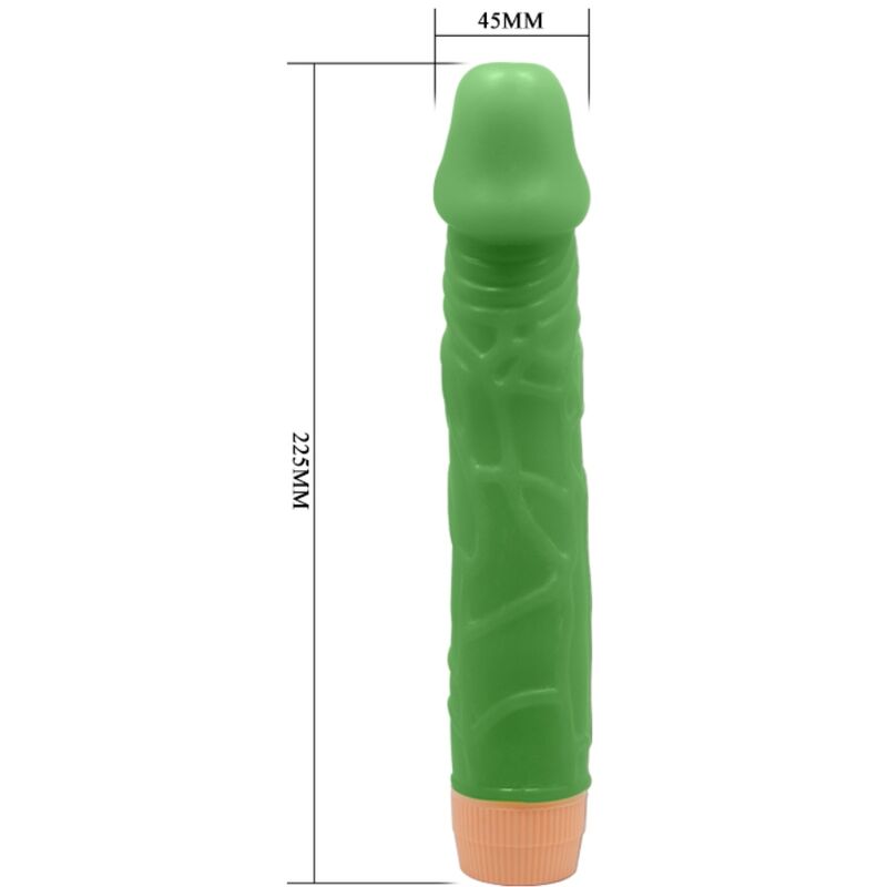 BAILE - VIBRATEUR RÉALISTE BILL 22,5 CM VERT BAILE