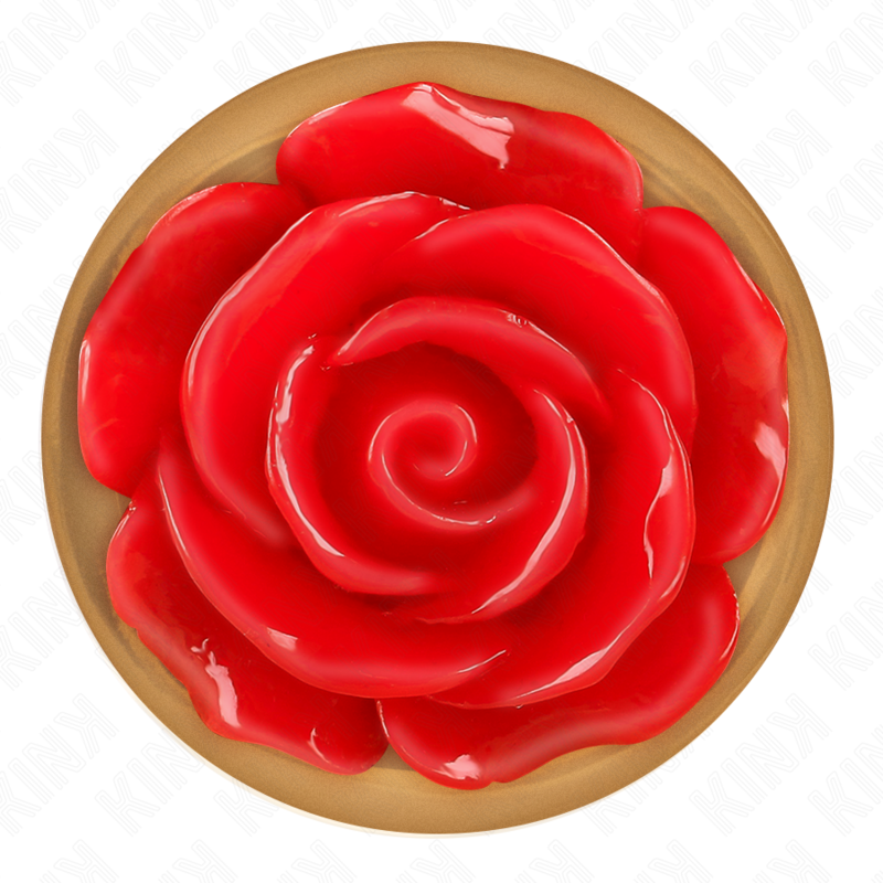 KINK - PLUG ANAL OR ROSE AVEC ROSE ROUGE S KINK PLEASURE PLUGS