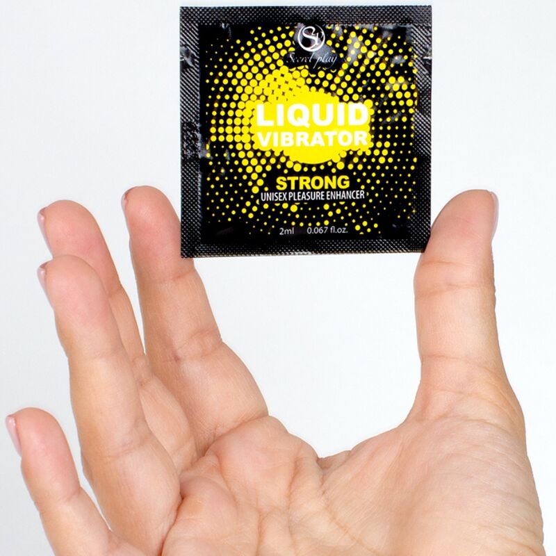 SECRETPLAY - VIBRATEUR UNIDOSE LIQUIDE FORT 2 ML SECRETPLAY COSMETIC