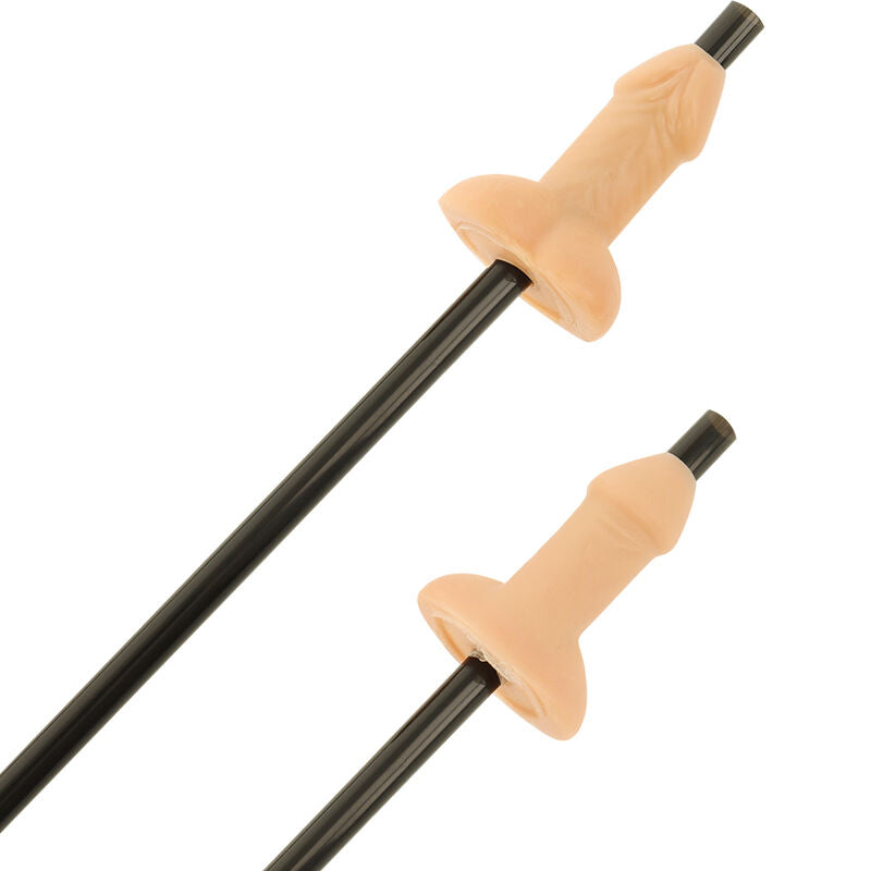 DIABLO PICANTE - SAC DE 10 PAILLES PÉNIS NATURELLES DIABLO PICANTE