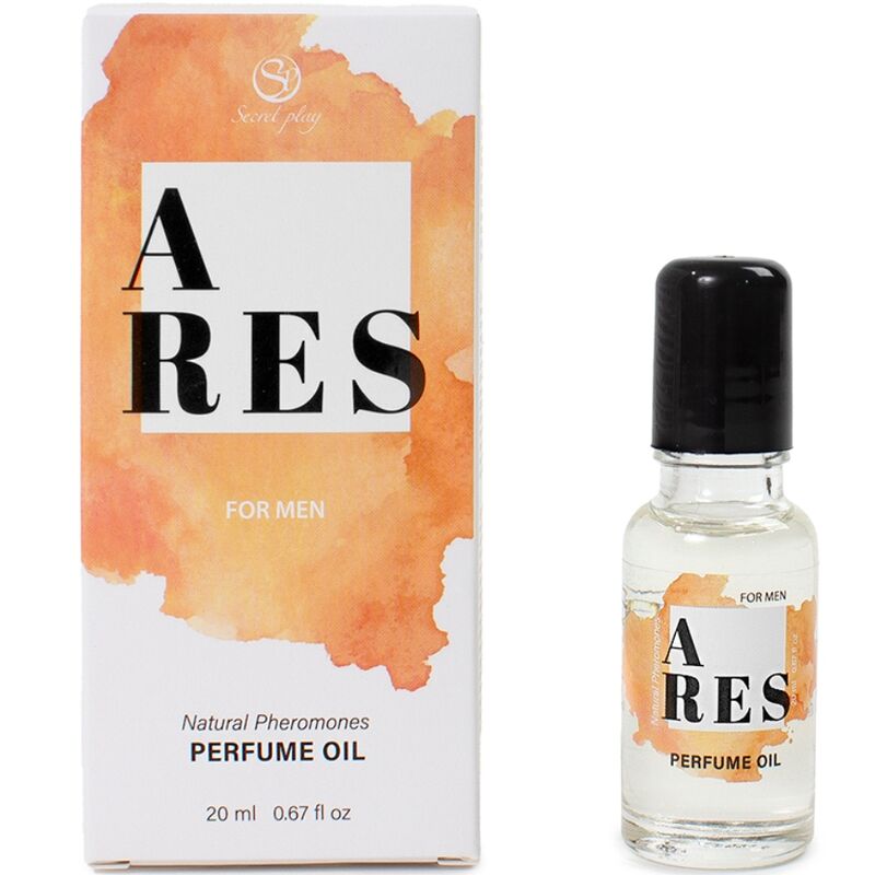 SECRETPLAY - ARES PARFUM NATUREL PHÉROMONES EN HUILE POUR HOMME 20 ML SECRETPLAY COSMETIC