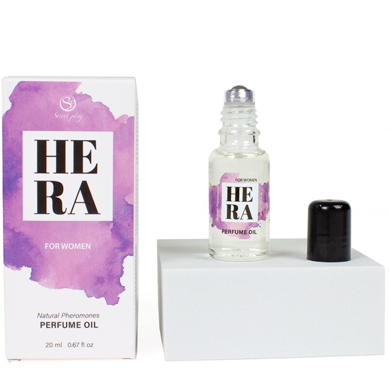 SECRETPLAY - HERA PARFUM NATUREL PHÉROMONES EN HUILE POUR FEMME 20 ML SECRETPLAY COSMETIC