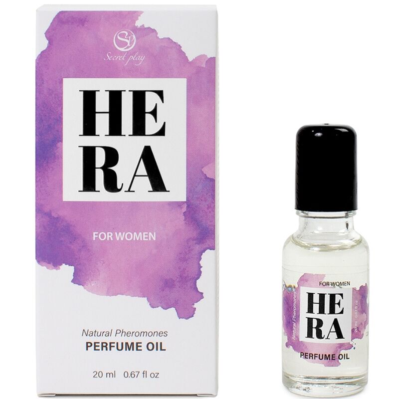 SECRETPLAY - HERA PARFUM NATUREL PHÉROMONES EN HUILE POUR FEMME 20 ML SECRETPLAY COSMETIC