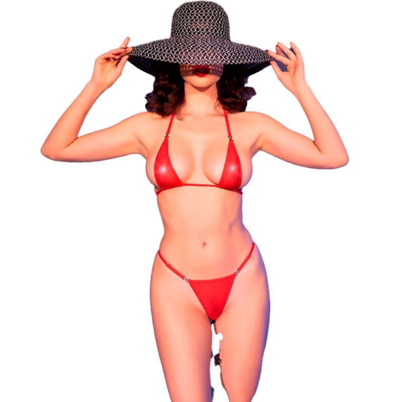 CHILIROSE - CR 4840 MICRO BIKINI ROUGE S/M CHILIROSE SUMMER