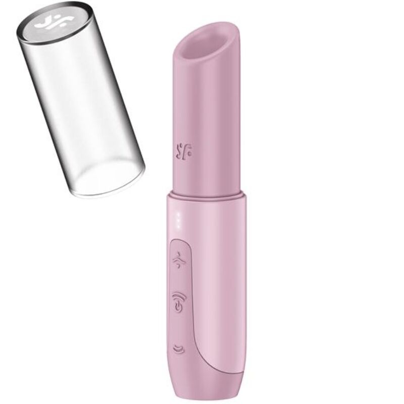 SATISFYER - STIMULATEUR DE CLITORIS SECRET KISS WAVE ROSE SATISFYER AIR PULSE