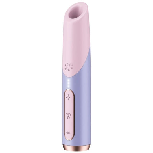 SATISFYER - BOLD KISS WAVE STIMULATEUR DE CLITORIS ROSE / VIOLET SATISFYER AIR PULSE