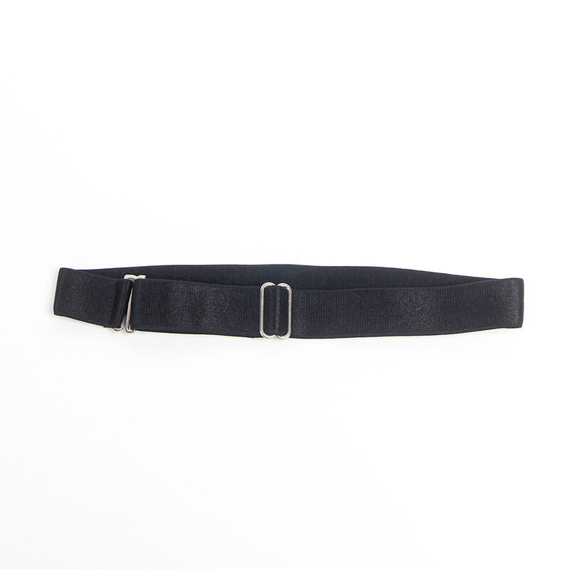 SUBBLIME - 955380 ROBE À BRETELLES EN CUIR NOIR L/XL SUBBLIME DRESSES