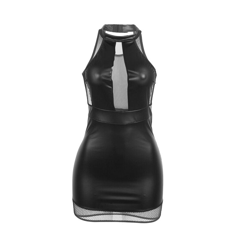 SUBBLIME - 955489 ROBE DOS NU AVEC TRANSPARENCES NOIRE L/XL SUBBLIME DRESSES