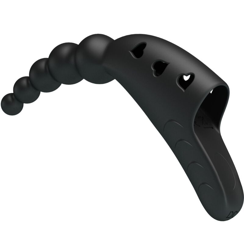 PRETTY LOVE - JORDIN FINGER VIBRATOR 10 VIBRATIONS NOIR PRETTY LOVE