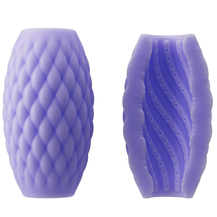PRETTY LOVE - MASTURBATEUR POUR HOMME EN SILICONE ATHENA EROS VIOLET PRETTY LOVE