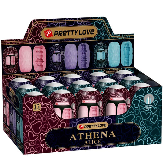 PRETTY LOVE - ATHENA ALICE PACK 15 MASTURBATEURS MASCULINS DIVERS PRETTY LOVE