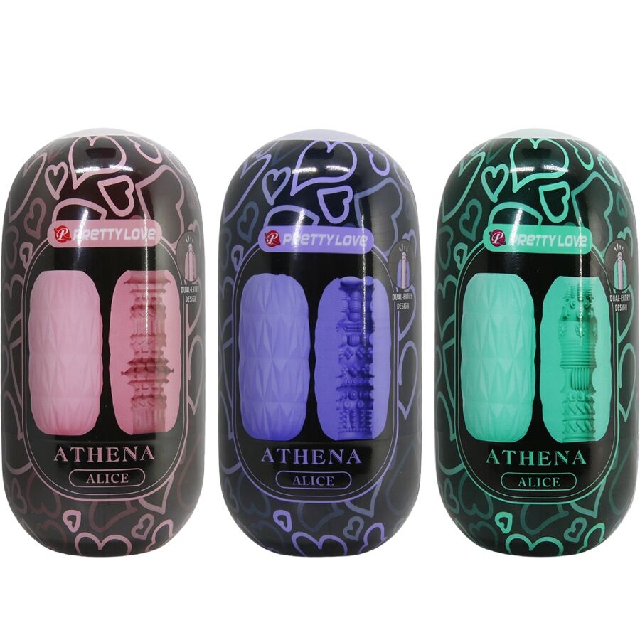 PRETTY LOVE - ATHENA ALICE PACK 15 MASTURBATEURS MASCULINS DIVERS PRETTY LOVE