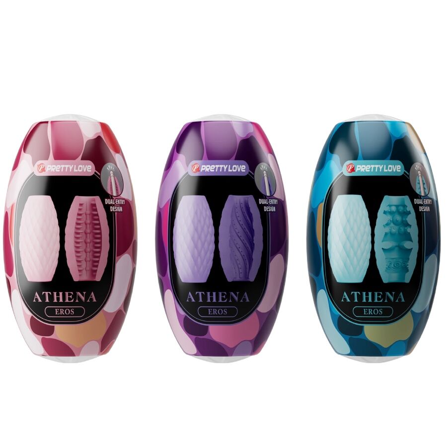 PRETTY LOVE - ATHENA EROS PACK 15 MASTURBATEURS MASCULINS DIVERS PRETTY LOVE