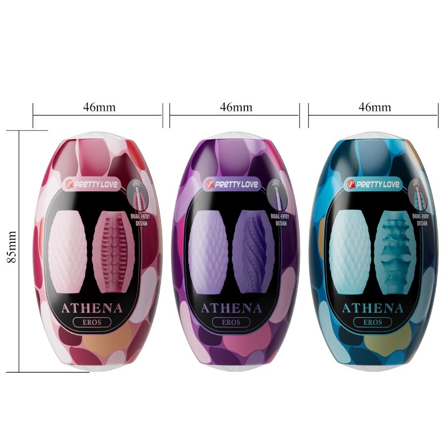 PRETTY LOVE - ATHENA EROS PACK 15 MASTURBATEURS MASCULINS DIVERS PRETTY LOVE