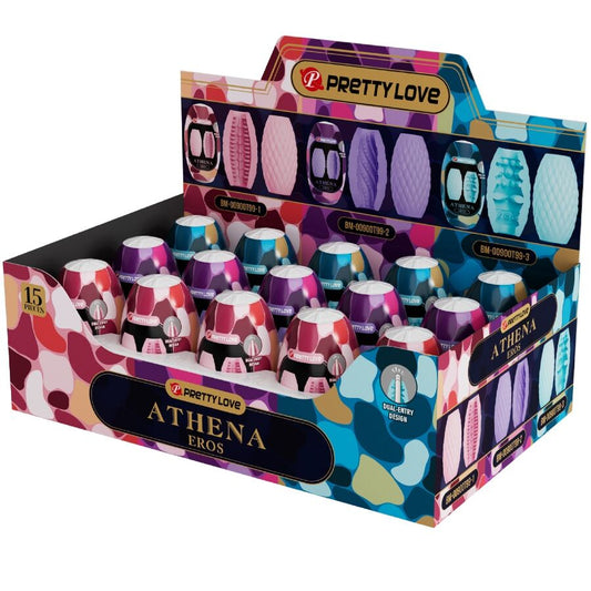 PRETTY LOVE - ATHENA EROS PACK 15 MASTURBATEURS MASCULINS DIVERS PRETTY LOVE