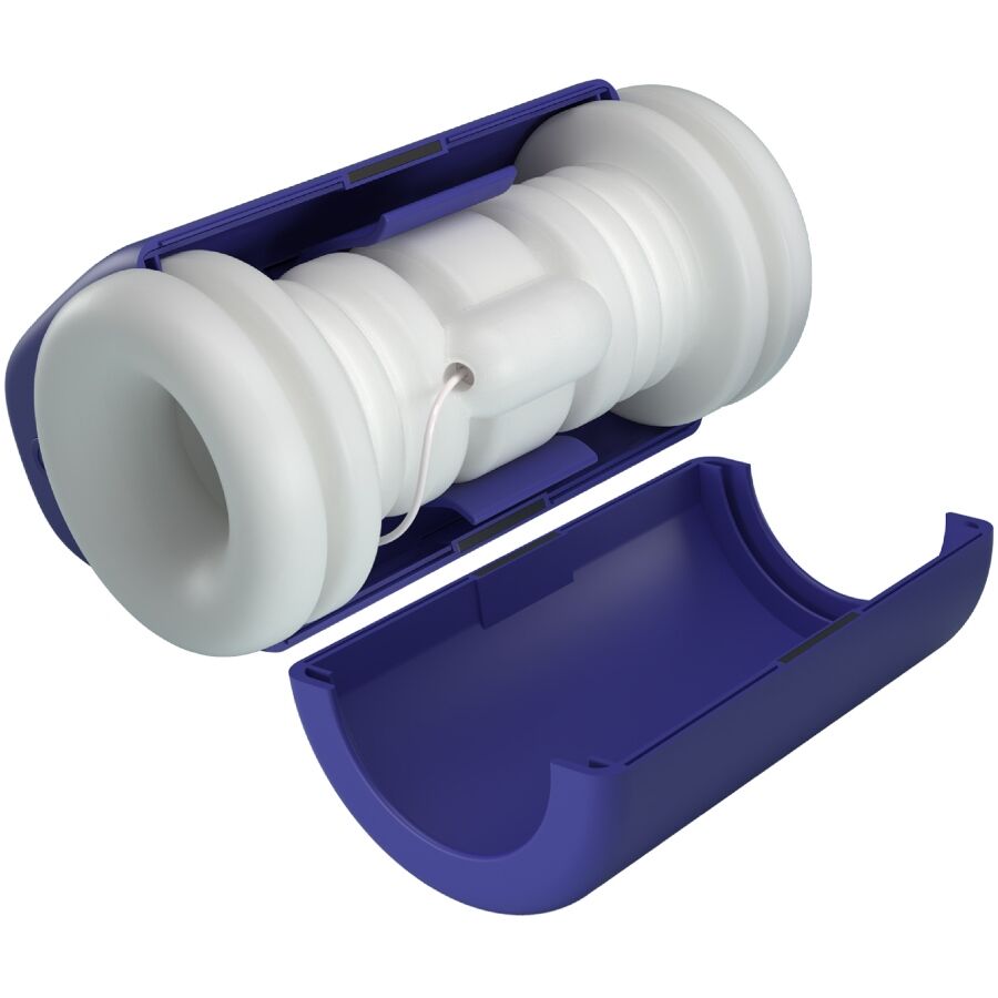 PRETTY LOVE - MASTURBATEUR POUR HOMME DJ LADY AVEC VIBRATION 5 RÉGLAGES VIOLET PRETTY LOVE MALE