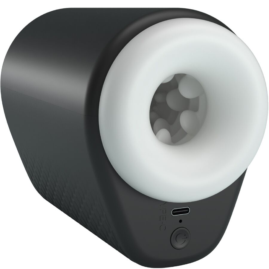 PRETTY LOVE - MASTURBATEUR POUR HOMME DJ GIRL AVEC VIBRATION 5 RÉGLAGES NEGRO PRETTY LOVE MALE