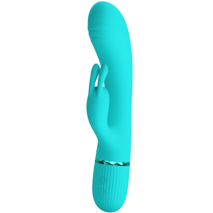 PRETTY LOVE - VIBRATEUR SCOCCO LAPIN TURQUOISE PRETTY LOVE FLIRTATION